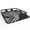 51"x 36"x 5" | Two-section, variant on Roof Basket 51" x 36" Heavy Duty Roof Rack Cargo Basket 200 lbs Capacity Cargo Carrier Luggage Holder Basket for SUV Truck Car Travel Camping