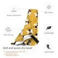 thumbnail image 3 of Kll Cute Bee Butterfly Yelllow Microfiber Beach Towel Fast Drying,Extra Large 31.5"X63" Sand Free Beach Towel Super Lightweight Towels, 3 of 8