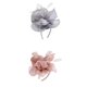 thumbnail image 1 of 2x Lady Flower Fascinator Hat 20 Nupcial Banda Para La Cabeza Cóctel, 1 of 8