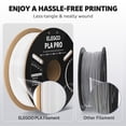 thumbnail image 4 of Filamento para impresora 3D ELEGOO PLA PRO, 1,75 mm, negro, 2 kg, 4 of 8