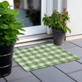 thumbnail image 6 of Addison Rugs Chantille Indoor/Outdoor Transitional Plaid Green Washable Rectangle Rug, 1'8" x 2'6", 6 of 6