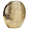 thumbnail image 3 of Inspire Me! Home Decor Studded Gold Round Vase, 3 of 5