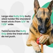 Bully Stick Holder by Bully Grip Large - Red