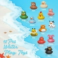 thumbnail image 2 of Juguetes de baño Grarain de Rubber Ducks, 12 unidades, para niños de 18 meses o más, 2 of 5