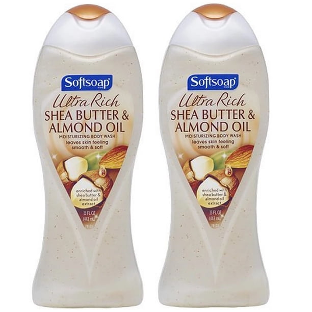 Softsoap Ultra Rich Shea Butter & Almond Oil, Moisturizing Body Wash