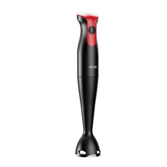 EGJSG Hand Blender, Immersion Blender, Blender for Kitchen,Smoothies Blender for Soup, Smoothie, Puree, Baby Food (Black)