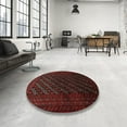 thumbnail image 4 of Ahgly Company Machine Washable Indoor Rectangle Traditional Bakers Brown Area Rugs, 8' x 12', 4 of 7