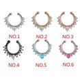 thumbnail image 2 of Pendientes de nariz Clip de Tabique oso de fresa de Aleación de moda Electrónica, 2 of 4