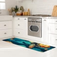 thumbnail image 3 of Sea turtles Kitchen Runners Rectangular Rug 15.7"x59" Washable Absorbent, Runner Rugs, 3 of 6