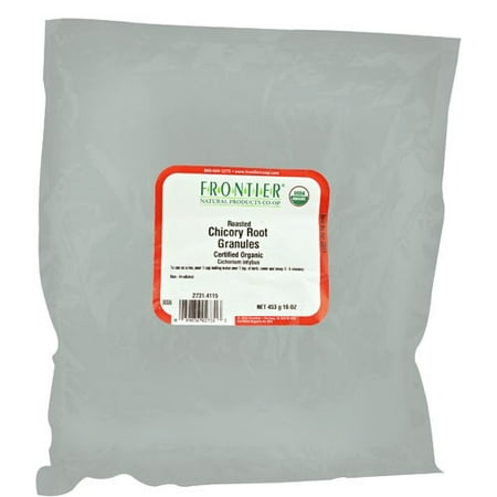 Frontier Natural Products Organic Roasted Chicory Root Granules, 16 Oz