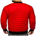 thumbnail image 4 of Men‘s Lightweight Packable Down Jacket Water Resistant Winter Puffer Coat Short Full-Zip Down Coat, 4 of 5