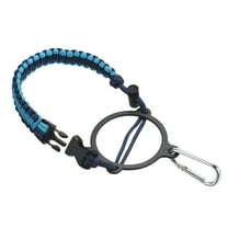 Uxcell Water Bottle Holder, Paracord Handle Strap Carrier Blue, Dark Blue