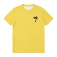 thumbnail image 4 of JAJAHO Graphic Tees For Men Short Sleeve T-Shirts Tropical Print Comfortable Casual Crew Neck Beach Top Summer Hawaiian Shirts Trendy Tops, 4 of 4
