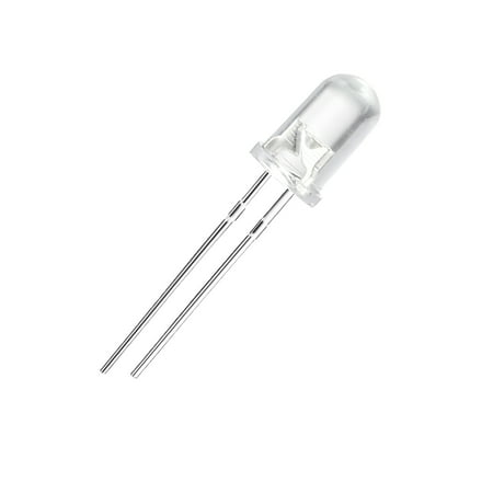 

5mm LED Diode Lights - 15pcs White Lights Diodes DC3-3.2V Lamps Light Emitting Diode