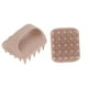 thumbnail image 5 of Cepillo de champú para cabello cuadrado único de 1 pieza para masaje en la cabeza 3.35"x2.76"x2.44" color piel, 5 of 6