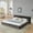 Gray, variant on AOOWOW 68.5 in Center Supports Standard Bed Frames, Queen, Pink