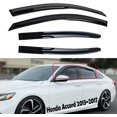 thumbnail image 1 of GFDYREE JDM Wavy Mugen Window Deflector Compatible with 2013-2017 Honda Accord Window Visor Outside Mount 4 Pcs, 1 of 7