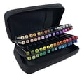 thumbnail image 4 of Art Markers, Set of 60, Alcohol-Based Dual-Tip (Fine And Broad Chisel) for Adult Coloring, Drawing, Sketching, Design includes Organizer Case Colors, 4 of 4