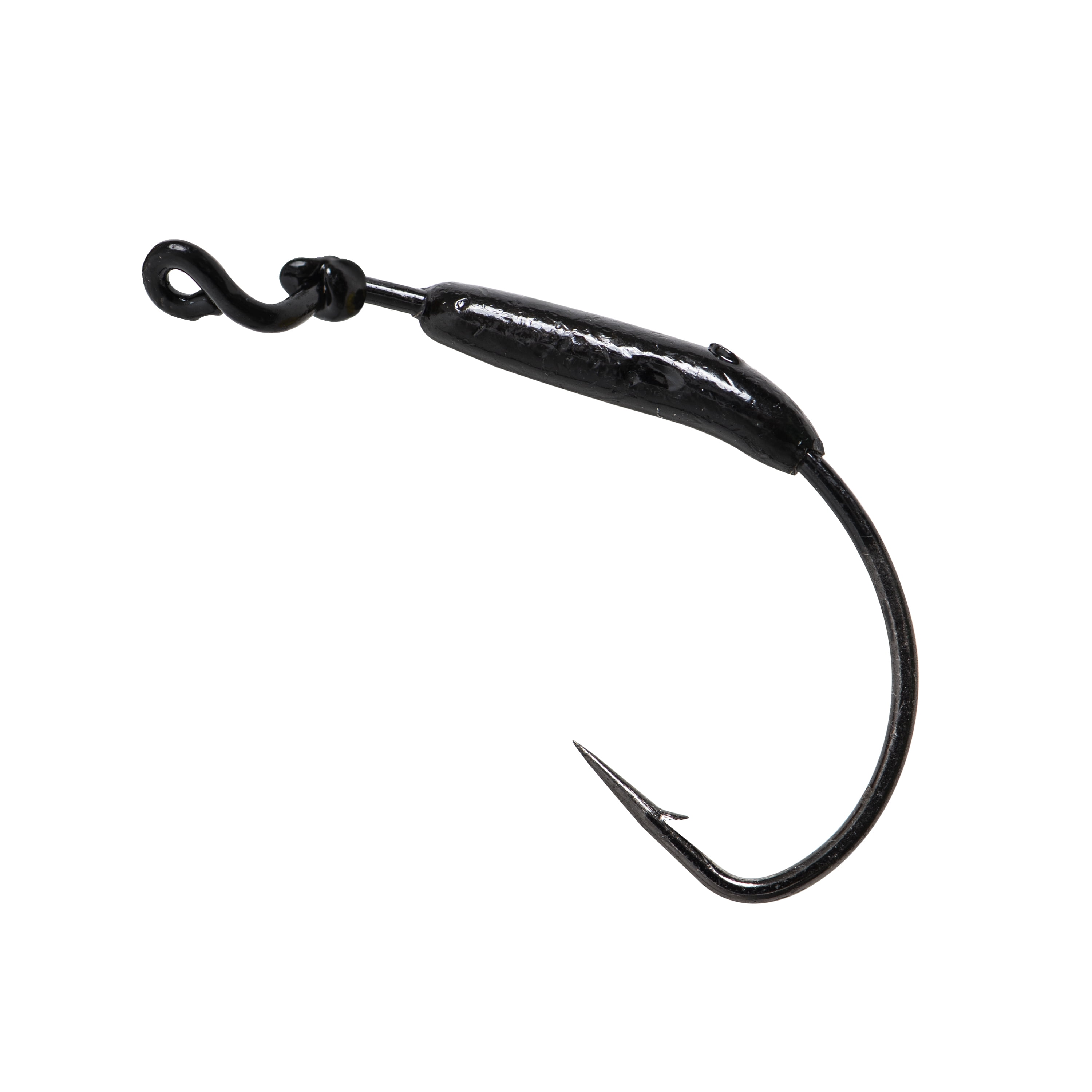 Mustad Ultra Point 1/8oz Weighted Big Mouth Hook - Size: 5/0 (Black Nickel) 5pc