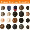 thumbnail image 4 of 8-Pack Super-Sticky Wooden Peg Hat Hooks! Handmade 10lbs Capacity Wall Racks - Perfect for Baseball Caps, Bucket & Cowboy Hats in Bathroom, Entryway & Wardrobe, 4 of 7