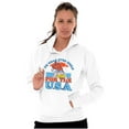 thumbnail image 4 of Retro Cartoon Head Over Heels for USA Hoodie Sweatshirt Women Men Brisco Brands X, 4 of 6