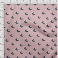 thumbnail image 4 of oneOone Velvet Dusty Pink Fabric Nautical Craft Projects Decor Fabric Printed By The Yard 58 Inch Wide, 4 of 5