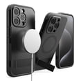 thumbnail image 1 of Funda Magnética Ringke Black Compatible con iPhone 15 Pro MAX con Soporte Ajustable para Carga MagSa, 1 of 9