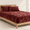 Burgundy-Full, variant on Fitted Sheet Andowcase Set 2 Xl Dusty Pink
