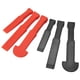 thumbnail image 4 of Juego De Palancas Que No Dañan, Herramienta De Palanca De Cuña Múltiple, 6 Piezas ABS Rojo Negro Antienvejecimiento Universal Para Molduras Exteriores Interiores De Automóviles, 4 of 7