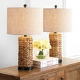 thumbnail image 4 of JONATHAN Y Elicia 25" 1-Light Coastal Water Hyacinth LED Table Lamp, Natural (Set of 2), JYL6502A-SET2, 4 of 7