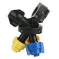 thumbnail image 4 of Three Nozzle Combination, Adjustable Aozzle For High Pressure Atomization 3 Heads Fan Shaped Agricultural Mist Nozzle Drip Proof Tractor Nozzle, 4 of 8