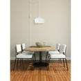 thumbnail image 2 of Living District LDPG2003WH Nora 1 Light Plug-In Pendant, White, 2 of 4