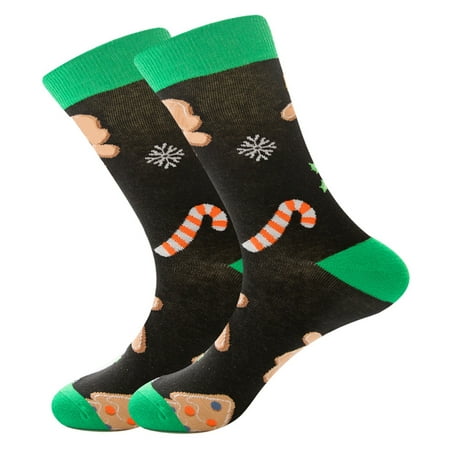 

Babysbule Socks for Women Clearance Unisex Christmas Vintage Cashmere FashionLong Sock Comfortable Socks