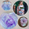 thumbnail image 5 of Tela de organza Qidekjjt Magic Purple holográfica, 10 m, 5 of 5