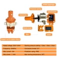 thumbnail image 5 of Controlador Automático de Presión para Bomba de Agua, 10A 220V~240V, IP65, Ajustable con Protección contra Fugas y Falta de Agua, Ideal para Uso Doméstico y Sistemas de Presurización., 5 of 5