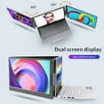 thumbnail image 4 of 14inch Triple Portable Monitor - FHD 1080P 60Hz Laptop Screen Extender For Dual Monitor Display, Portable Triple Screen For 13 - 16in Laptop Computer   Phone, 4 of 8