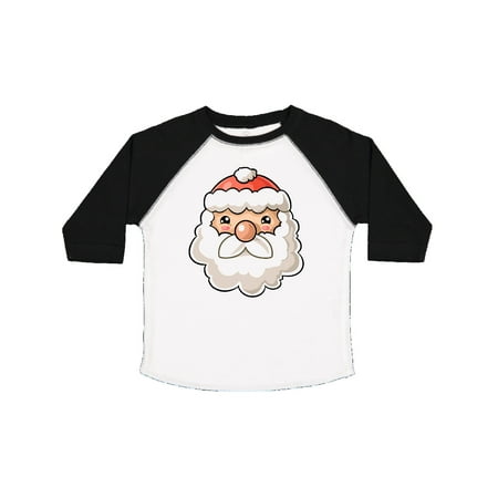 

Inktastic Cute Santa Claus Face Gift Toddler Boy or Toddler Girl T-Shirt