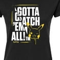 thumbnail image 3 of Pokémon - Gotta Catch em All Pikachu - Juniors Fitted Graphic T-Shirt, 3 of 5