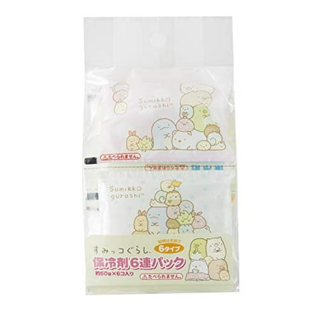 

Asahi Koyo Sumikko Gurashi Cooling Agent 6 Pack Colorful 4.5 × 10cm (per piece) Just the right size for a bento that you can cut out as much as you need Made in Japan