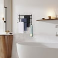 thumbnail image 3 of 3 Tier Metal Blanket Rack, Wall Mouted Blanket Holder for Bathroom Display Rack, 3 of 8