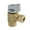 Brass, variant on Kingston Brass KF33104CTL 3/8" FIP x 3/8" OD Comp Quarter-Turn Angle Stop Valve, Raw Brass