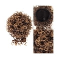 thumbnail image 1 of Messy Curly Hair Bun Extension Synthetic Tousled Updo Drawstring Ponytail Hairpiece, 1 of 6