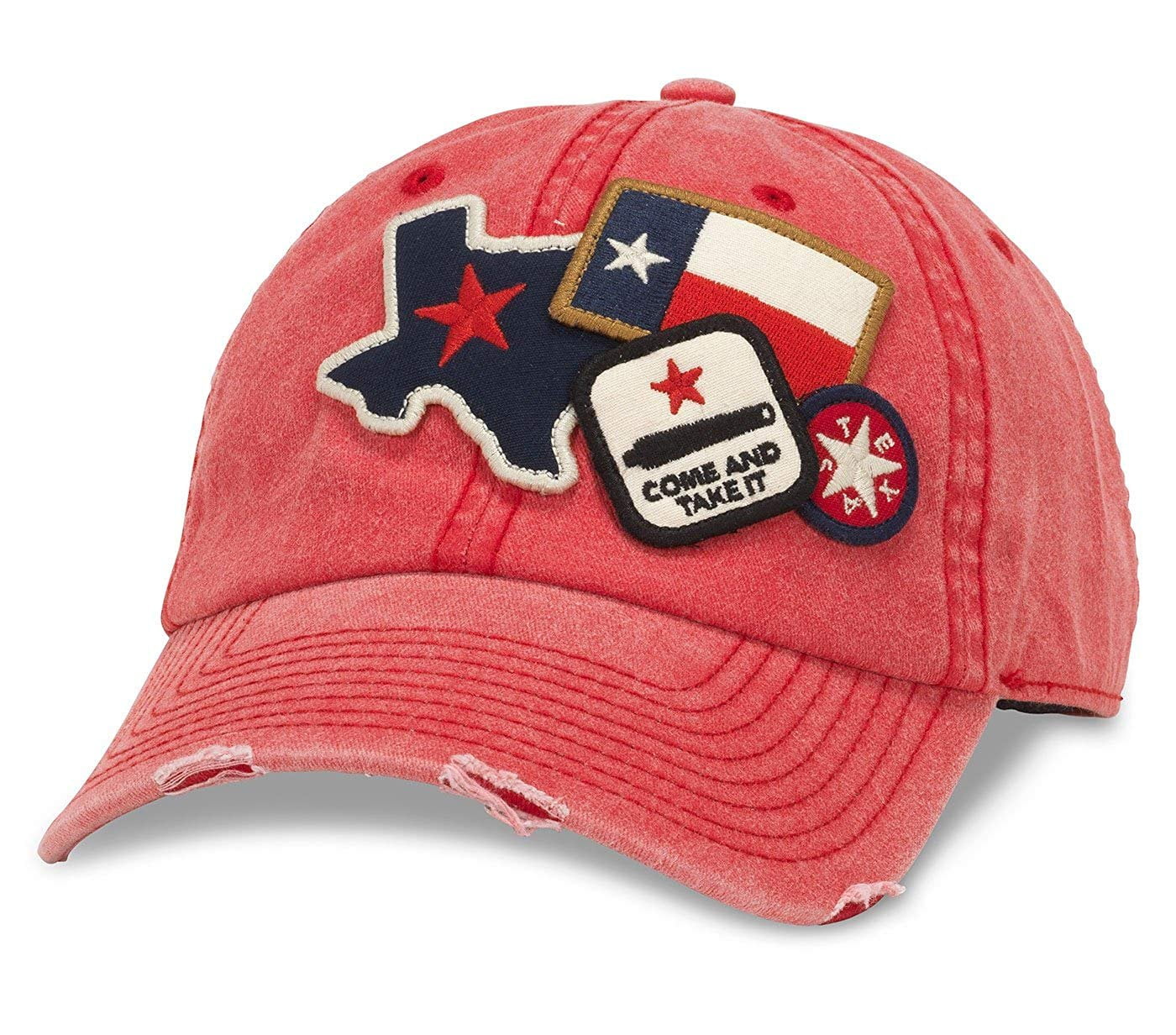 American Needle American Needle Texas Curved Brim Iconic Hat in Red