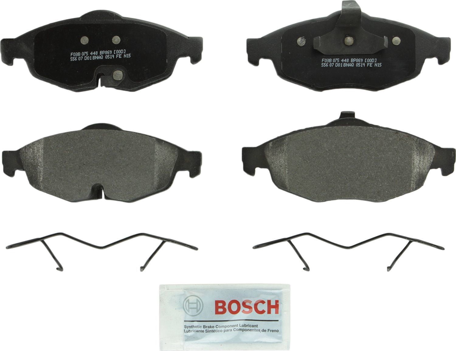 Bosch BP869 QuietCast Premium Disc Brake Pad Set