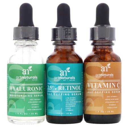 Walmart Grocery Artnaturals Serum Trio Set 1 Fl Oz 3 Count