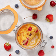 thumbnail image 4 of Le Parfait Super Terrine - 1L French Glass Canning Jar w/Straight Body, Airtight Rubber Seal & Glass Lid, 32oz/Quart (Pack of 4) Stainless Wire, 4 of 6