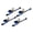 Blue, variant on Mega Cargo Control USA 1 pack Heavy Duty 2" x 50' Ratchet Strap Flat Hook Flatbed Truck Farm Tie Down, 3334 lbs Wll, Yellow