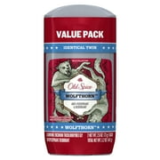 Old Spice Wild Collection Wolfthorn Antiperspirant and Deodorant 2.6 oz Twin