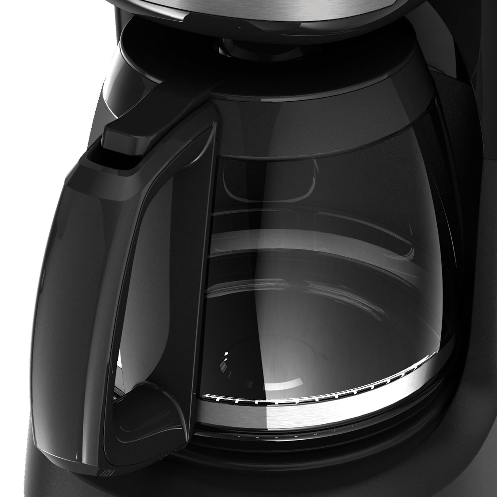 HOW TO PROGRAM AUTO BREW BLACK + DECKER 12 Cup Programmable Coffee Maker  Set Time CM2030B 