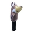 thumbnail image 1 of jinwen Animal Golf Headcover Golf Shaft Protector for Golf Course Golfer Gift Wolf, 1 of 9
